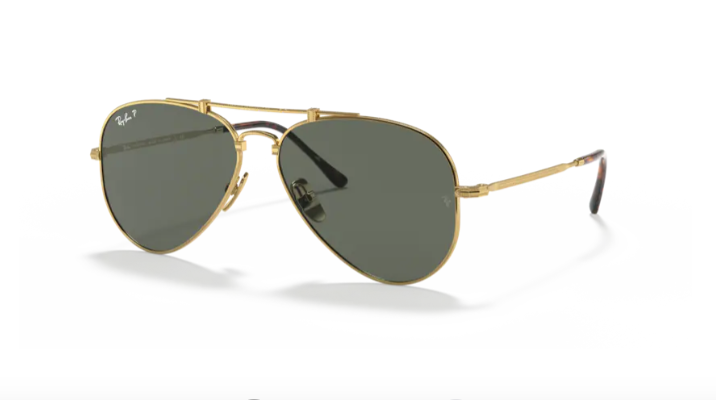 Ray-Ban Aviator Titanium RB 8125M Replacement Pair Of Sides