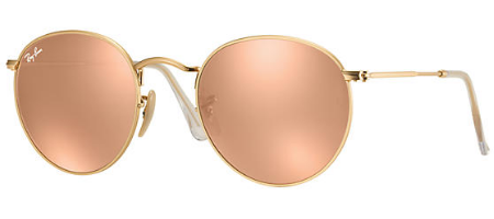 Ray Ban Round Metal Classic RB3447 Genuine Sunglasses Brand New In