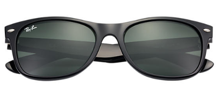Rubber wayfarer sunglasses hot sale