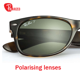 Ray-Ban RB 2132 New Wayfarer Replacement Pair Of Polarising lenses
