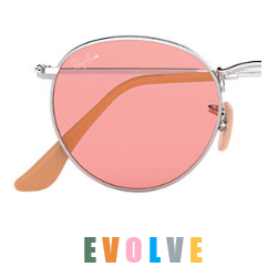 Ray-Ban Evolve Round Metal RB 3447 Replacement Pair Of Photochromatic lenses