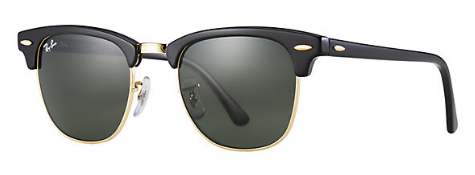 Ray-Ban Clubmaster Classic RB 3016 Genuine Sunglasses Brand New In Box