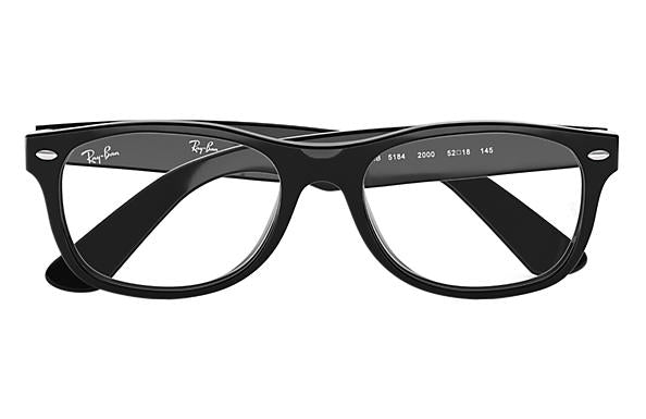 Ray-Ban New Wayfarer RX 5184 Eyeglasses Replacement Pair Of Sides