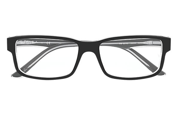 Ray-Ban Square RX 5245 Eyeglasses Replacement Pair Of Sides