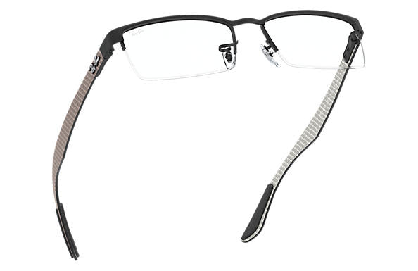 Ray-Ban Rectangle RX 8412 Eyeglasses Replacement Pair Of End Tips