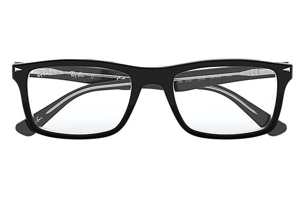 Ray-Ban Square RX 5287 Eyeglasses Replacement Pair Of Sides