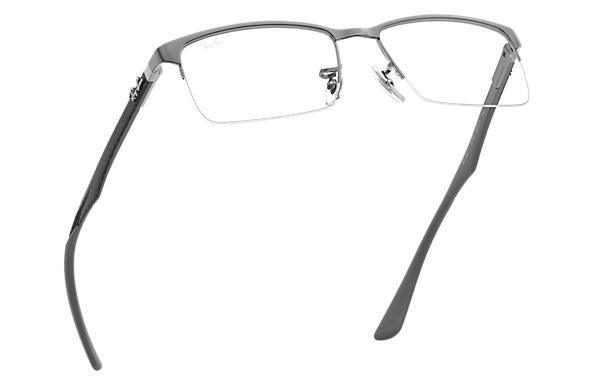 Ray-Ban Rectangle RX 8411 Eyeglasses Replacement Pair Of Sides