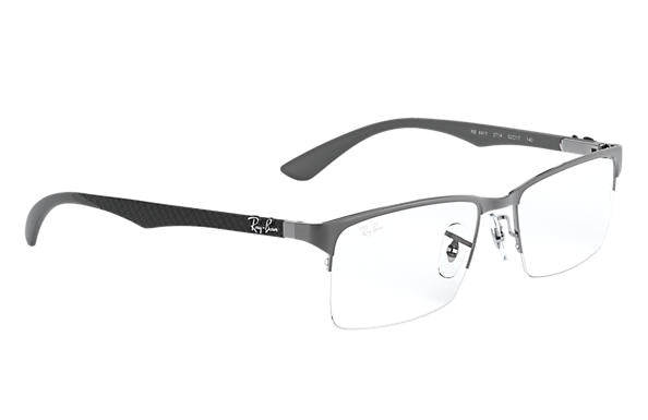 Ray-Ban Rectangle RX 8411 Eyeglasses Replacement Pair Of Sides