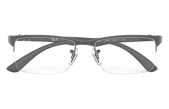 Ray-Ban Rectangle RX 8411 Eyeglasses Replacement Pair Of Sides