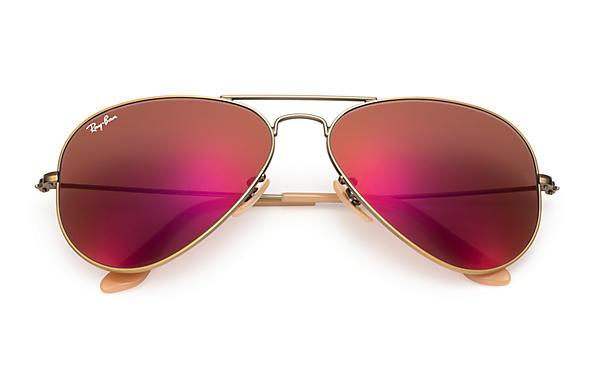 Ray-Ban Aviator Flash Lenses RB  3025 Replacement Genuine Case