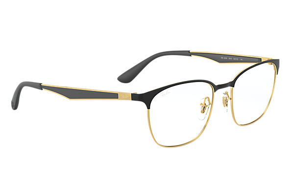 Ray-Ban Square RX 6356 Eyeglasses Replacement Pair Of Sides