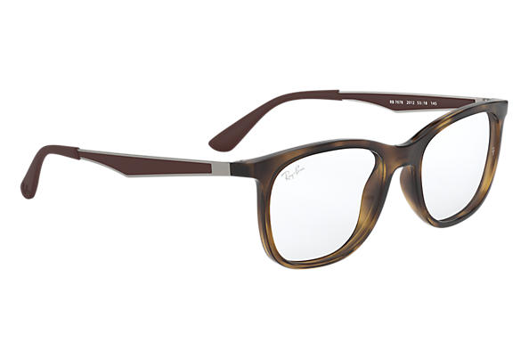 Ray-Ban Square RX 7078 Eyeglasses Replacement Pair Of Sides