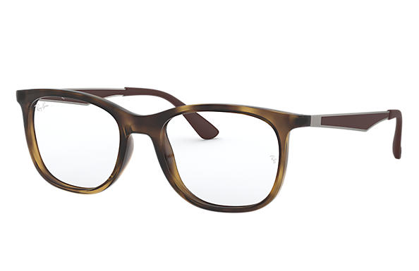 Ray-Ban Square RX 7078 Eyeglasses Replacement Pair Of Sides