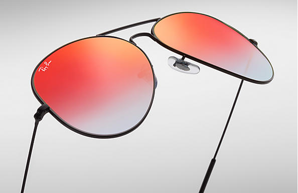 Ray-Ban Aviator Flash Lenses Gradient RB 3025 Sunglasses Replacement Pair Of Polarising Lenses