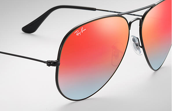 Ray-Ban Aviator Flash Lenses Gradient RB 3025 Sunglasses Replacement Pair Of Non Polarising Lenses