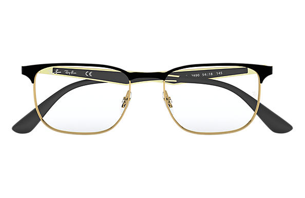 Ray-Ban Square RX 6363 Eyeglasses Replacement Pair Of Sides