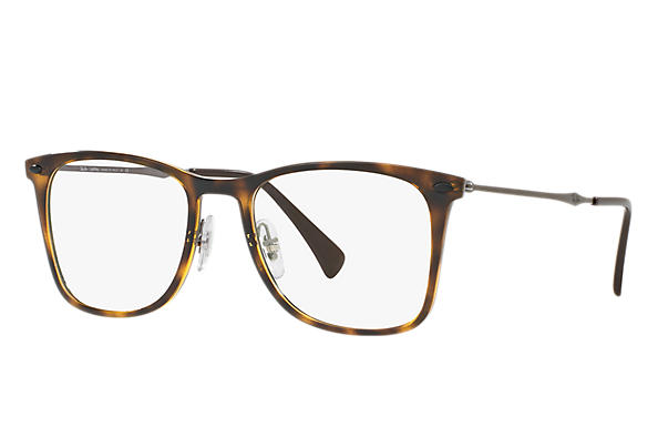 Ray-Ban Square RX 7086 Eyeglasses Replacement Pair Of Sides