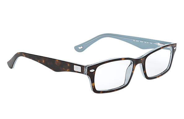 Ray-Ban Rectangle RX 5206 Eyeglasses Replacement Pair Of Sides
