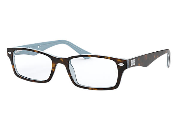 Ray-Ban Rectangle RX 5206 Eyeglasses Replacement Pair Of Sides