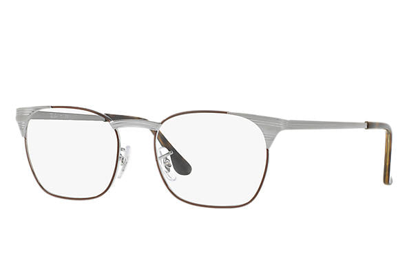 Ray-Ban Square RX 6386 Eyeglasses Replacement Pair Of Sides