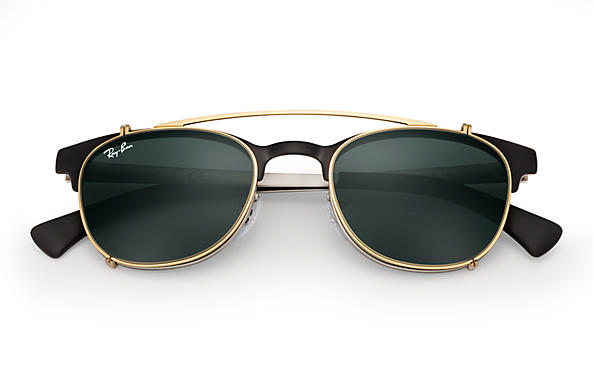 Ray-Ban Square RX 6317C Eyeglasses Replacement Pair Of Sides