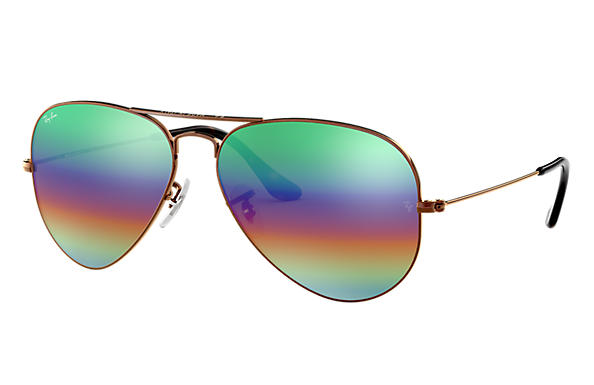 Ray-Ban Aviator Mineral Flash Lenses RB 3025 Sunglasses