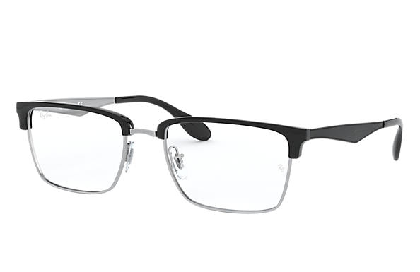 Ray-Ban Square RX 6397 Eyeglasses Replacement Pair Of Sides