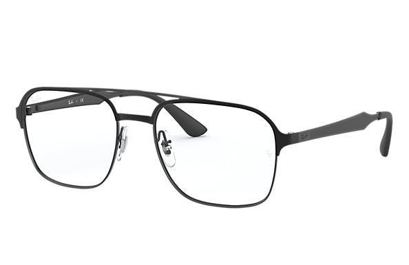 Ray-Ban Square RX 6404 Eyeglasses Replacement Pair Of Sides