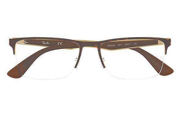 Ray-Ban Rectangle RX 6335 Optical Eyeglasses