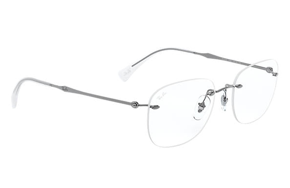 Ray-Ban Square RX 8748 Eyeglasses Replacement Pair Of Sides
