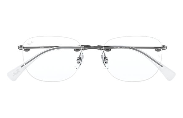 Ray-Ban Square RX 8748 Eyeglasses Replacement Pair Of Sides