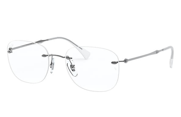 Ray-Ban Square RX 8748 Eyeglasses Replacement Pair Of Sides