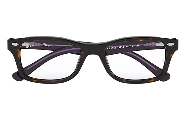 Ray-Ban Junior Square RY 1531 Eyeglasses Replacement Pair Of Sides