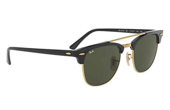 Ray-Ban Clubmaster Doublebridge RB 3816 Sunglasses Replacement Pair Of Non Polarising Lenses