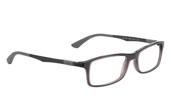 Ray-Ban Rectangle RX 7017 Eyeglasses Replacement Pair Of Sides