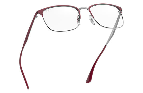 Ray-Ban Square RX 6421 Eyeglasses Replacement Pair Of Sides
