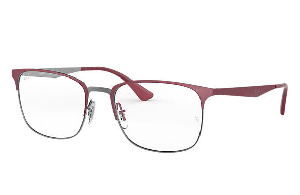Ray-Ban Square RX 6421 Eyeglasses Replacement Pair Of Sides