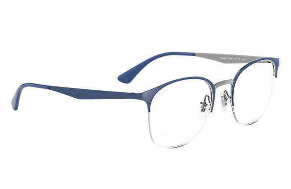 Ray-Ban Square RX 6422 Eyeglasses Replacement Pair Of Sides