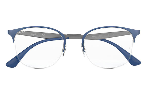 Ray-Ban Square RX 6422 Eyeglasses Replacement Pair Of Sides