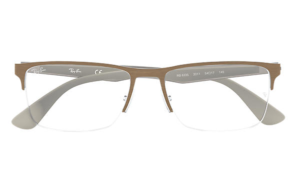 Ray-Ban Rectangle RX 6335 Optical Eyeglasses