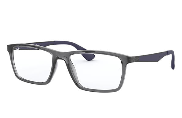 Ray-Ban Square RX 7056 Eyeglasses Replacement Pair Of Sides