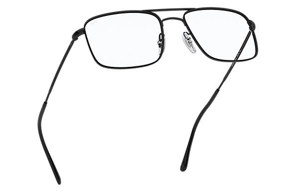 Ray-Ban Square RX 6434 Eyeglasses Replacement Pair Of Sides