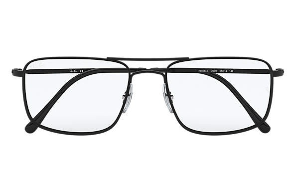 Ray-Ban Square RX 6434 Eyeglasses Replacement Pair Of Sides