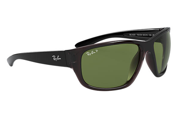 Ray-Ban RB 4300 Sunglasses Replacement Pair Of Sides