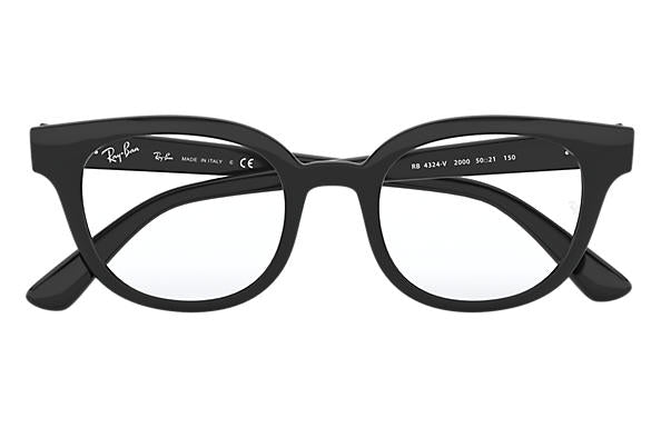 Ray-Ban Square RX 4324V Eyeglasses Replacement Pair Of Sides