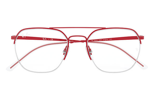 Ray-Ban Square RX 6444 Eyeglasses Replacement Pair Of Sides