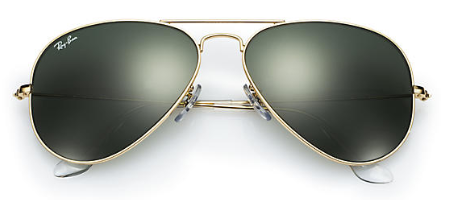 Ray-Ban Aviator RB 3025 Replacement Pair Of sides