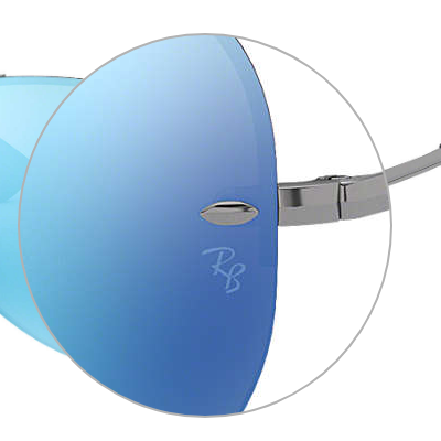 Replacement rimless trim fitting set to fit RayBan RB 3449